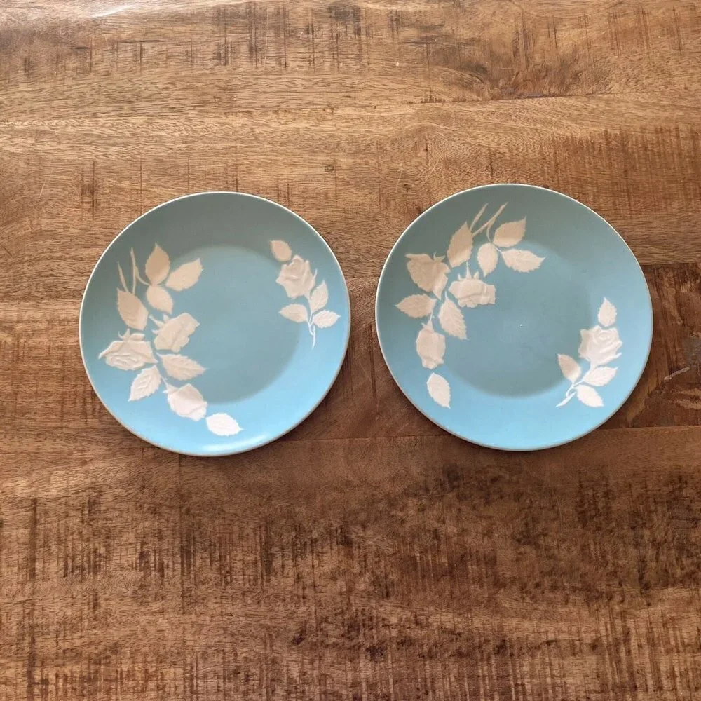 Vintage Harmony House Ironstone Cameo Rose 7.5